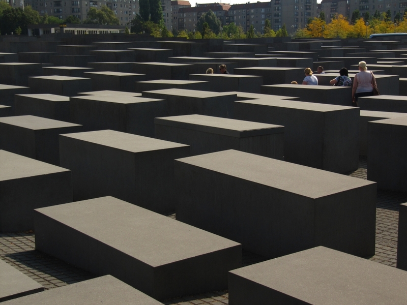 Memorial to the Murdered Jews of Europe, view of column rows