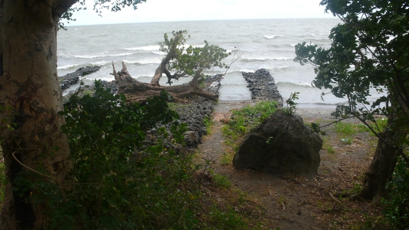 Lake Nicaragua, shoreline structures