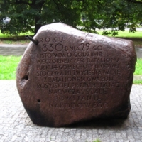 Warsaw Resistence Memory, World War Two marker